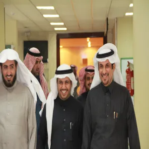 معالي مدير الجامعة يزور عمادة تقنية المعلومات