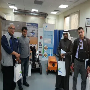 فريق من قسم علوم الحاسب والمعلومات في زيارة لمدينة الملك عبدالعزيز للعلوم والتقنية