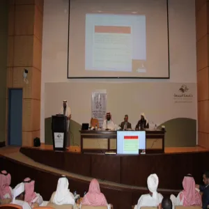 عمادة البحث العلمي تقيم ندوة (أساليب تحسين فرص قبول المشروعات البحثية) بكلية التربية بالزلفي