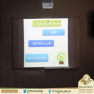 دورة للطالبات بعنوان: (أساسيات ريادة الأعمال المعاصرة)