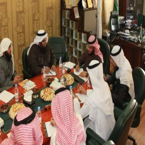 وفد من جامعة شقراء يزور عمادة تقنية المعلومات