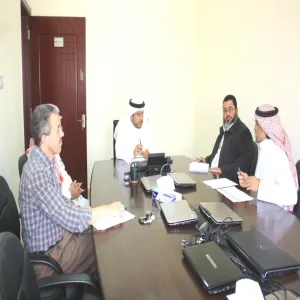 اجتماع اللجنة العليا للجودة في كلية الهندسة