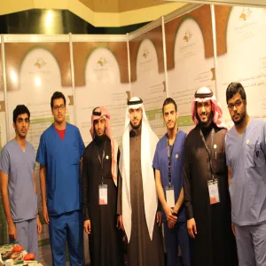 الطب تشارك في فعاليات  يوم المهنة الطبي السابع في جامعة الطائف