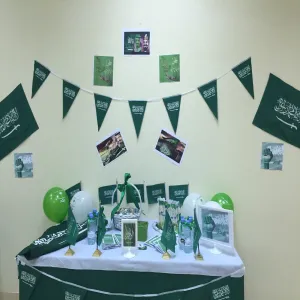 الكلية تقيم احتفالها الخاص بمناسبة اليوم الوطني