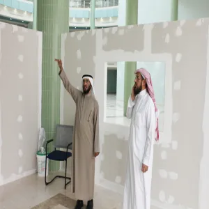 عمادة شؤون الطلاب تتابع استعدادات الخدمات الطلابية للفصل الدراسي الثاني