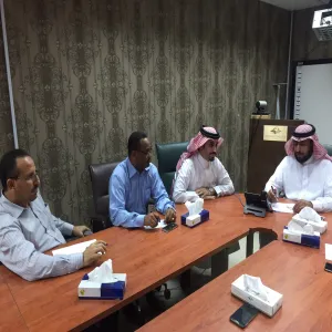 اجتماع الخطة الاستراتيجية الاولى لكلية العلوم والدراسات الإنسانية برماح‎