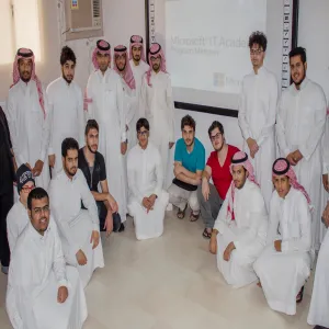 كلية علوم الحاسب والمعلومات تدشن "اكاديمية مايكروسوفت العالمية"