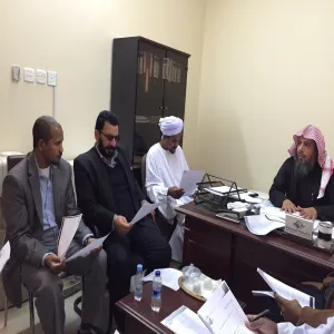 اجتماع وكيل الكلية للشؤون الطلاب بالوحدات التابعة للوكالة‎