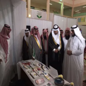 كلية العلوم والدراسات الإنسانية برماح تشارك في معرض الأمن الفكري