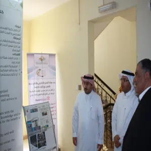وفد من عمادة الجودة وتطوير المهارات يزور كلية الهندسة