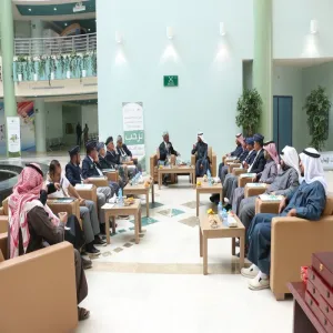 عمادة شؤون الطلاب تستضيف مفوضية كشافة المجمعة