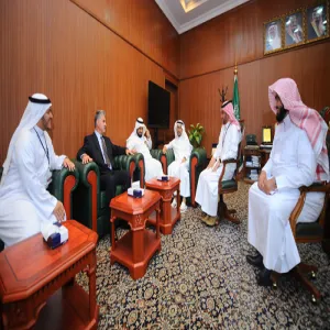 معالي مدير الجامعة يستقبل منظمي ورشة العمل التي أقامتها عمادة الجودة وتطوير المهارات