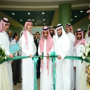 معالي مدير الجامعة يفتتح فعاليات يوم البحث العلمي والابتكار