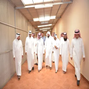وكيل الجامعة يقوم بزيارة تفقدية لكلية العلوم والدراسات الإنسانية بمحافظة الغاط أقسام الطالبات قبل بداية العام الجامعي