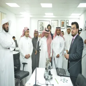 افتتاح معمل الروبوت التعليمي في كلية الهندسة