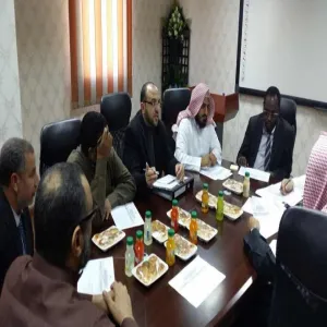 لجنة الجداول الدراسية والتعاون الخارجي في ضيافة كلية التربية