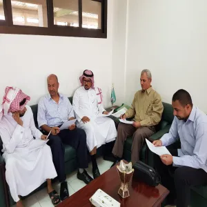 اجتماع رؤساء وحدات الجودة بمستشار العمادة