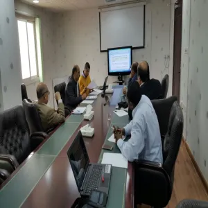 إقامة ورشة عمل عن إعداد تقرير الدراسة الذاتية لوكالة الجودة وتطوير المهارات في كلية التربية بالمجمعة