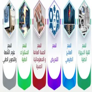 جدول التقييمات النهائية المعتمدة لبرامج البكالوريوس بكلية العلوم الطبية التطبيقية