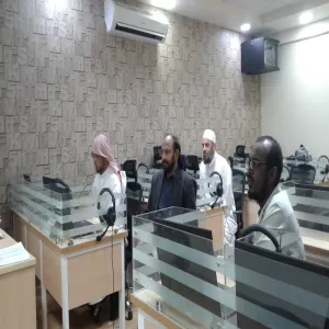 عقد دورة تدريبية لأساتذة مقررات التعليم الإلكتروني ((D2L في كلية التربية بالمجمعة