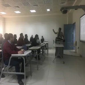 الكلية تقييم ورشة عمل بعنوان "طرق كتابة تقييم مقرر"