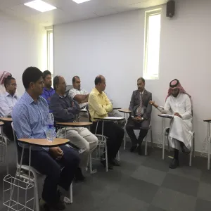 كلية علوم الحاسب والمعلومات تعقد ورشة عمل بعنوان " Improvement in Teaching learning process and role of course convener”
