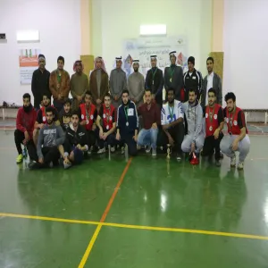 فريق كلية علوم الحاسب والمعلومات لكرة القدم يحرز المركز الثاني في بطولة الجامعة للصالات الخماسية