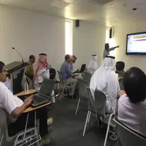 دورة تدريبية على نظام البلاك بورد