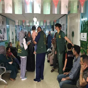 الجامعة تشارك في البرنامج التطوعي الطبي الثالث في مخيم الزعتري
