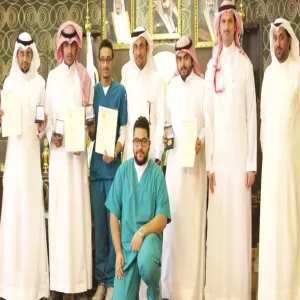 معالي مدير الجامعة يلتقي بالطلاب الفائزين في معرض ( IENA ) الدولي للاختراعات
