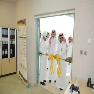 معالي مدير الجامعة يدشن قاعة الاعتماد الأكاديمي بالمدينة الجامعية بالمجمعة