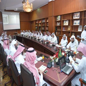 معالي مدير الجامعة يدشنُ النسخة الثالثة لنظام اللجان والمجالس