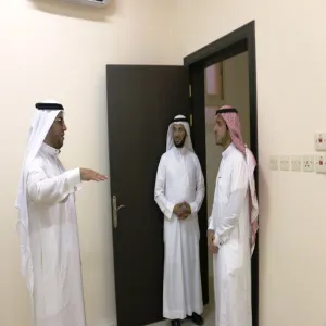 عميد شؤون الطلاب يتفقد تجهيزات سكن ومركز طلاب المنح الدراسية