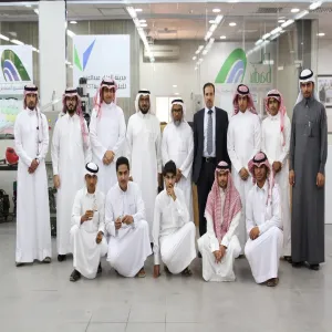 وحدة دعم الطالب بكلية العلوم والدراسات الإنسانية بحوطة سدير تنظم زيارةً لحاضنة بادر للتقنية