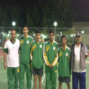 منتخب الجامعة لكرة المضرب خامس الجامعات السعودية