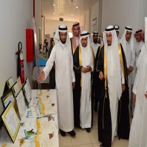 معالي مدير الجامعة يفتتح مبنى سكن طلاب المنح في الزلفي