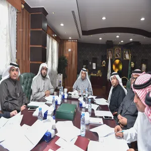 برئاسة معالي مدير الجامعة : لجنة التعاملات الإلكترونية بالجامعة تعقد اجتماعها الثالث
