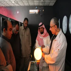 المرصد الفلكي بالجامعة يواصل تقديم خدماته