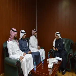 وكيل الجامعة للشؤون التعليمية يستقبل فريق إدارة الجودة ISO9001:2008