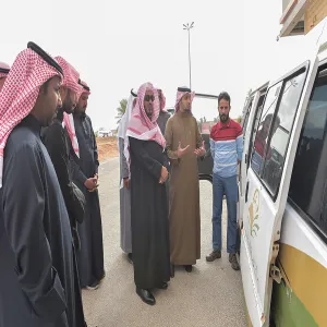 وكيل الجامعة يطّلع على مشروع مركبة الصيانة المتنقلة لعمادة تقنية المعلومات