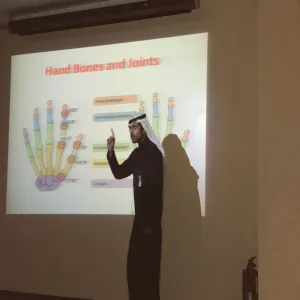 كلية الطب تقيم مبادرة التطوير المهني المستمر لأطباء الرعاية الصحية الأولية بالمجمعة