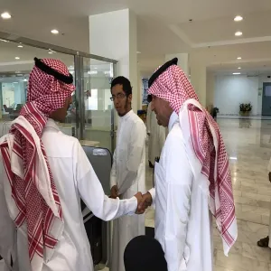 معالي مدير الجامعة يقوم بزيارة تفقدية لكلية العلوم والدراسات الإنسانية بحوطة سدير