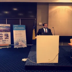 المبتعث لمرحلة الدكتوراه من كلية الهندسة عبدالله بن صالح التميمي يشارك في مؤتمر علمي دولي في جمهورية البوسنة والهرسك
