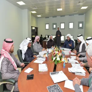 لجنة إعداد الخطة الإستراتيجية الثالثة للجامعة تعقد عدداً من الاجتماعات