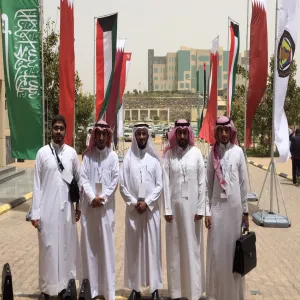 طلاب الجامعة يشاركون في الزيارة الطلابية السادسة والعشرين لجامعات ومؤسسات التعليم بدول مجلس التعاون الخليجي
