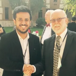 مبتعث الجامعة: الشويعر مشاركاً في المؤتمر الخامس للصحة بمدريد