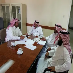 ممثلو الإدارة العامة للتخطيط والتطوير الإداري بالجامعة في زيارة إلى وزارة الاقتصاد والتخطيط