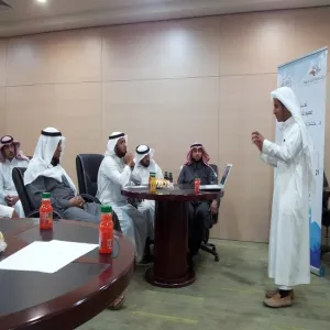 اللقاء التعريفي لنادي القراءة بحضور عميد شؤون الطلاب ووكيله