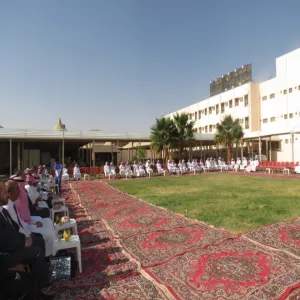 كلية المجتمع تقيم حفل معايدة لمنسوبيها