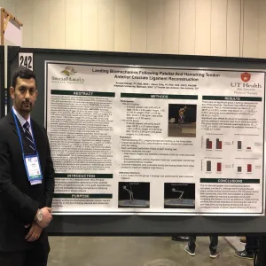 الدكتور العنزي يشارك في المؤتمر العالمي للطب الرياضي ( ACSM Annual Meeting ) في أورلاندو الأمريكية